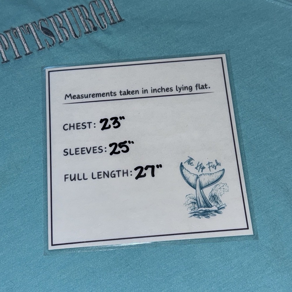 Holderness & Bourne Pullover Mens Large Blue Quarter Zip Golf Pittsburgh Logo - Picture 4 of 9